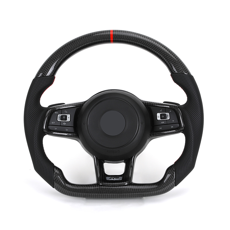 Volante in carbonio R-Line per VW Golf R MK6 MK7 MK8